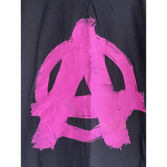 Rage 2 Black Pink Logo S/S T-Shirt Men's Size L Bethesda Cotton - Picture 2 of 5